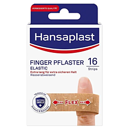 Hansaplast Finger Strips Elastic 16 Pflaster