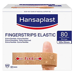 Hansaplast Finger Strips Elastic 80 Pflaster