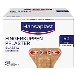 Hansaplast Fingerkuppen Strips Elastic 50 Pflaster