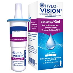 Hylo-Vision Augentropfen Safe Drop Gel 10ml