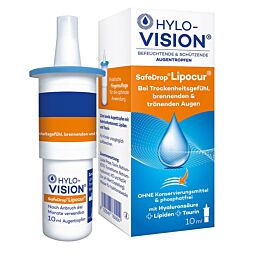 Hylo-Vision Augentropfen Safe Drop Lipocur