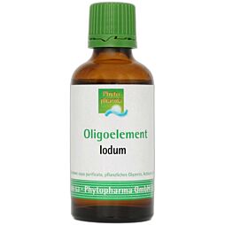 Phytopharma Oligoelement Jod / Iodum Tropfen 50 ml