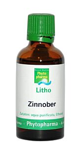 Phytopharma Lithotherapie Zinnober Tropfen 50 ml