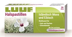 Luuf Halspastillen Isländisch Moos & Eibisch