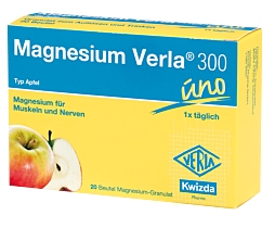 Magnesium Verla 300 Uno Granulat Apfel