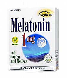 Espara Melatonin 1mg Kapseln 60 Stück