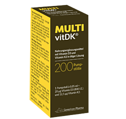 Multivit DK Lösung Vitamin D3 + K2 10ml