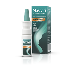 Nasivin Nasenspray SANFT 0,025% Kind 10ml