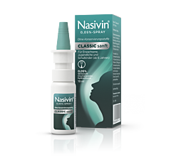 Nasivin Nasenspray SANFT 0,05% Classic 10ml