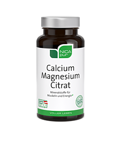 NICApur Calcium Magnesium Citrat Kapseln 60 Stück