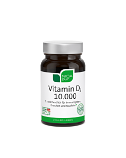 NICApur Vitamin D3 10.000 I.E. Kapseln 60 Stück