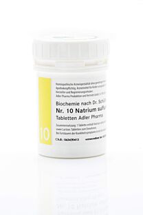 Schüssler Salze Natrium sulfuricum Nr. 10 100g