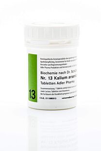 Schüssler Salze Kalium arsenicosum Nr. 13 100g