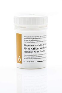 Schüssler Salze Kalium sulfuricum Nr. 6 100g