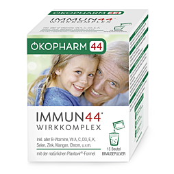 Ökopharm IMMUN 44 Wirkkomplex Brausepulver Beutel 15 Stück