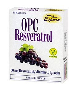 Espara OPC Resveratrol Kapseln 30 Stück