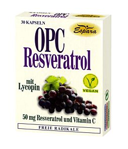 Espara OPC Resveratrol Kapseln 30 Stück