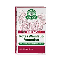 Dr. Kottas SPEZIAL Rotes Weinlaub Venentee 20 Filterbeutel