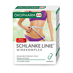 Ökopharm 44 SCHLANKE LINIE Wirkkomplex Kapseln 30 Stück