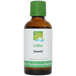 Phytopharma Lithotherapie Schwefel Tropfen 50 ml