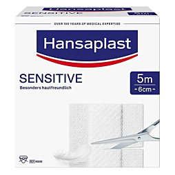 Hansaplast Sensitive 5m x 6cm Pflaster