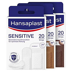 Hansaplast Sensitive Strips 2 Größen 20 Pflaster