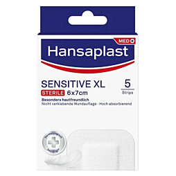Hansaplast Sensitive 6x7cm XL 5 Pflaster
