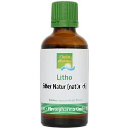 Phytopharma Lithotherapie Silber Natur Tropfen 50ml