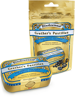Grether's Pastilles Blackcurrant zuckerfrei