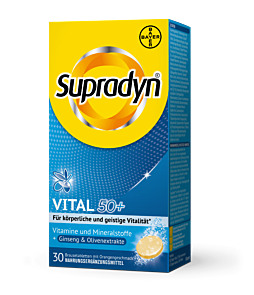 Supradyn Vital 50+ Brausetabletten 30 Stk. Ginseng+Olivenblatt