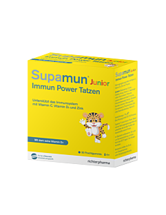 Supamun Immun Junior Power Tatzen Fruchtgummi 30 Stück