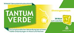 Tantum Verde Lutschpastillen Zitrone 20 Stück