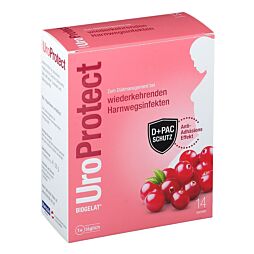 Biogelat Uroprotect Granulat D-Mannose + Cranberry 14 Stück 