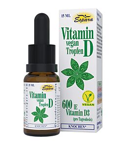 Espara Vitamin D Tropfen vegan 15ml