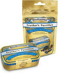 Grether's Pastilles Blackcurrant zuckerhaltig