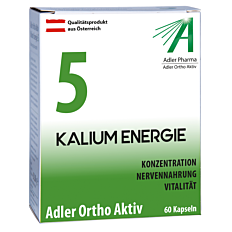 Adler Ortho Aktiv Nr. 5 - Kalium Energie Kapseln 60 Stück