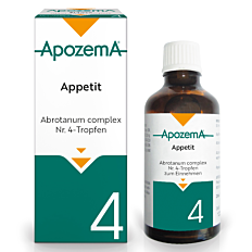 Apozema Tropfen Nr. 4 Appetit - Abrotanum complex 50ml