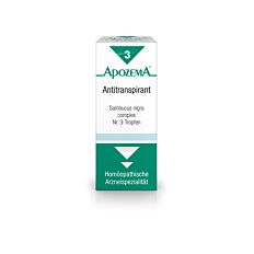 Apozema Tropfen Nr.3 Antitranspirant 50 ml