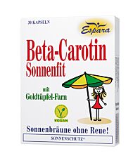 Espara Beta Carotin Kapseln Sonnenfit 30 Stück