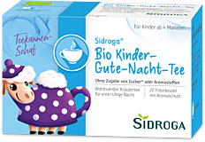 Sidroga MUTTER&KIND Bio Kinder-Gute-Nacht-Tee 20 Filterbeutel