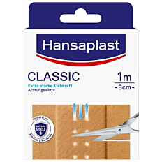 Hansaplast Classic 1m x 8cm Pflaster