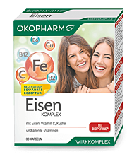 Eisen Komplex Kapseln Ökopharm 30 Stück