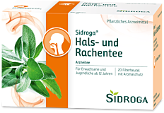 Sidroga ARZNEI Hals- und Rachentee 20 Filterbeutel