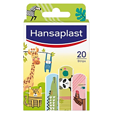 Hansaplast Kids Strips Wilde Tiere 20 Pflaster