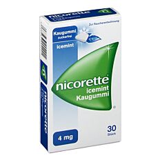 Nicorette Kaugummi Icemint 4mg 