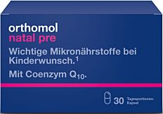 Orthomol Natal Pre Kinderwunsch Kapseln 30 Stück