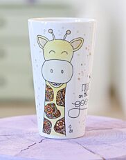 Latte Tasse "Giraffe" Rollin Art