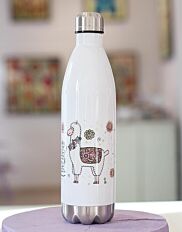 Thermo Trinkflasche "Alpaka" Rollin Art 750ml